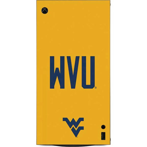 West Virginia University WVU XBox Series X Digital Edition Console Skin